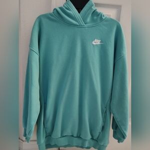 Nike Green Oversized Hoodie Girls Youth Large